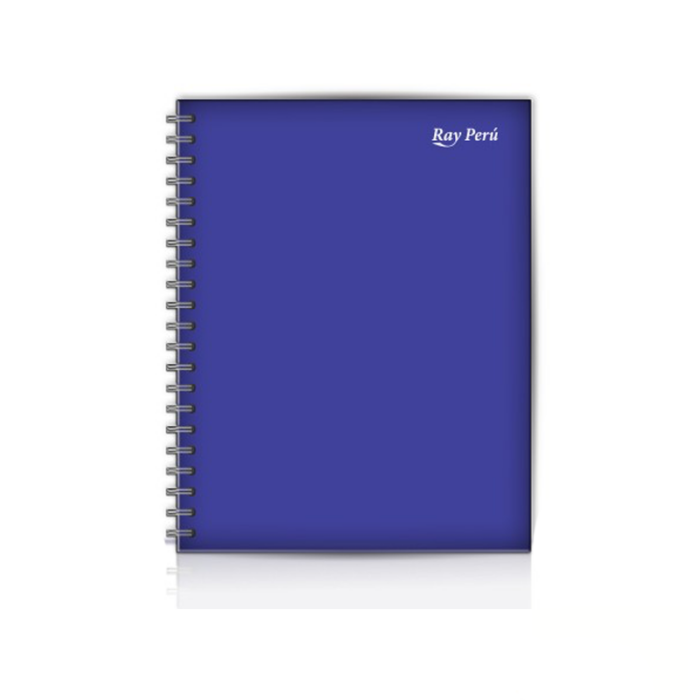 CUADERNO RAY PERU A5 ESPIRAL 150H T/DURA CUAD. DISEÑOS