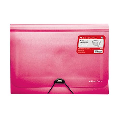 ARCHIVADOR FABER EXPANDIBLE 13 DIV. A4 DC4086