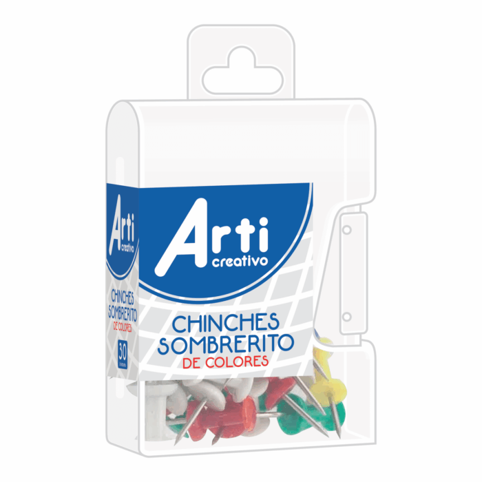 CHINCHE ARTI C. MINIPACK SOMBRERITO COLORES X 30