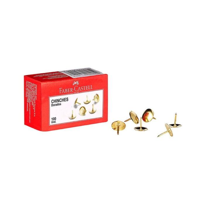 CHINCHE FABER CASTELL DORADO X 100