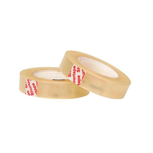 CINTA ADHESIVA SHURTAPE 1/2 X 36 YDS CRISTAL