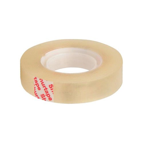 CINTA ADHESIVA SHURTAPE 1/2 X 25 YDS CRISTAL