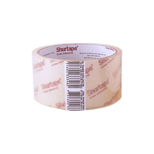 CINTA EMBALAJE SHURTAPE 2" X 20 YDS TRANSP.