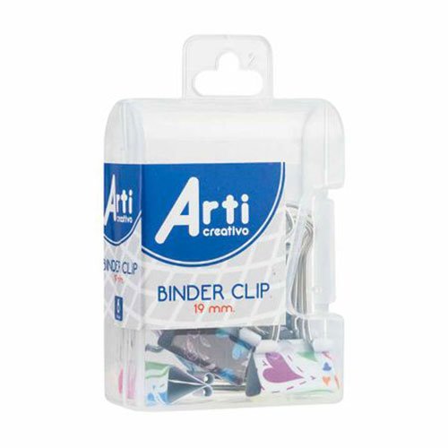 CLIPS ARTI C. MINIPACK BINDER 19MM X 8UND