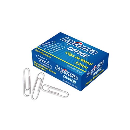 CLIPS LAYCONSA X 100 METALICO