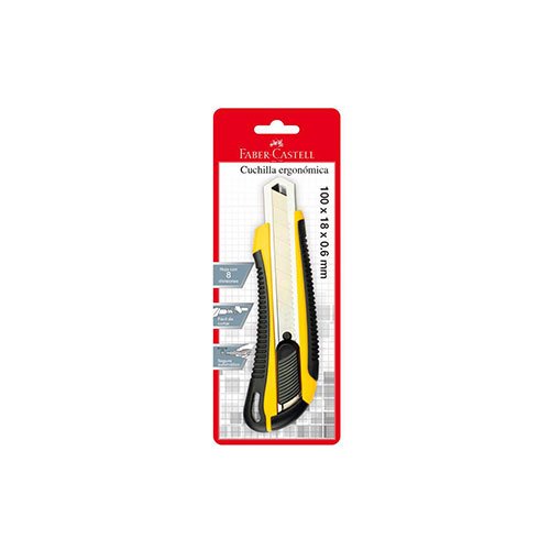 CUCHILLA FABER C. SOFT 18MM GRANDE OFICINA