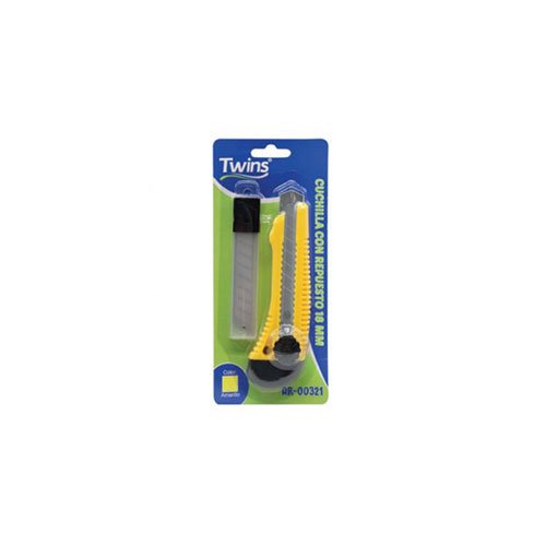 CUCHILLA TWINS MANGO GOMA AR-00327