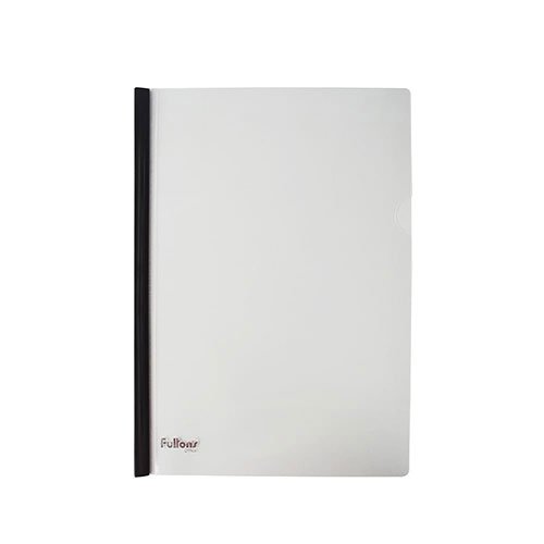FILE KP TRANSPARENTE CON VARILLA NEGRO (25 HJS)