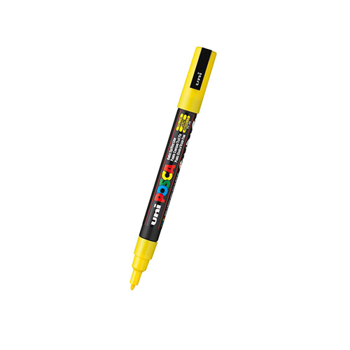 MARCADOR POSCA UNI PC-3M AMARILLO