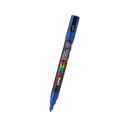 MARCADOR POSCA UNI PC-3M AZUL