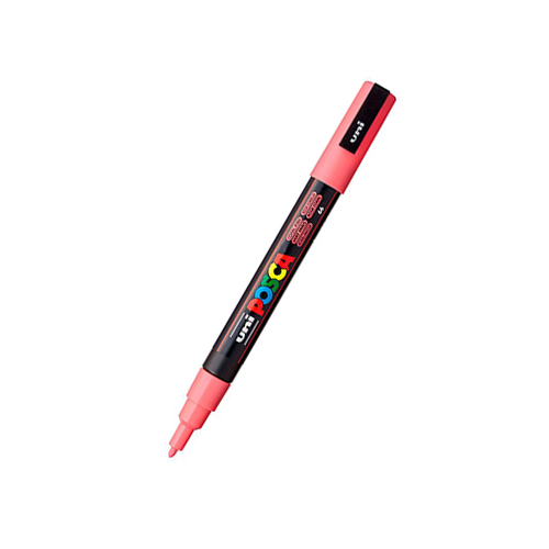 MARCADOR POSCA UNI PC-3M ROSADO