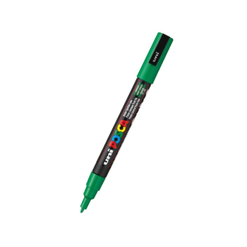 MARCADOR POSCA UNI PC-3M VERDE