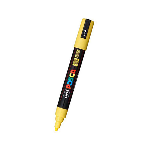 MARCADOR POSCA UNI PC-5M AMARILLO