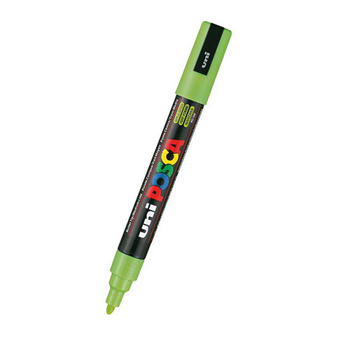 MARCADOR POSCA UNI PC-5M VERDE MANZANA