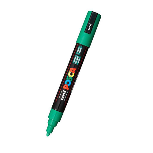 MARCADOR POSCA UNI PC-5M VERDE
