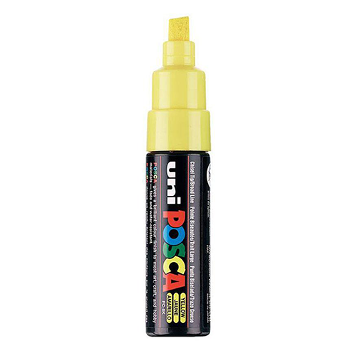 MARCADOR POSCA UNI PC-8K AMARILLO
