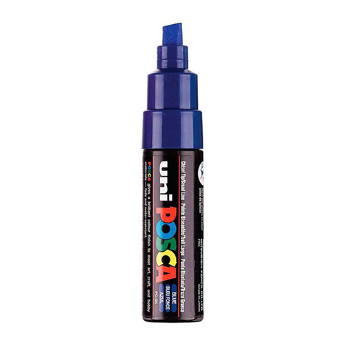 MARCADOR POSCA UNI PC-8K AZUL