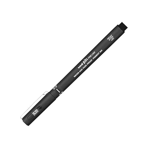 MARCADOR UNI PIN02-200 NEGRO