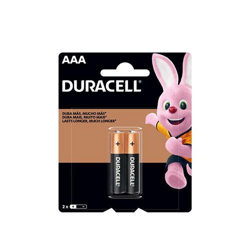 PILA DURACELL "AAA" BLISTER X 2 (1.5V.)