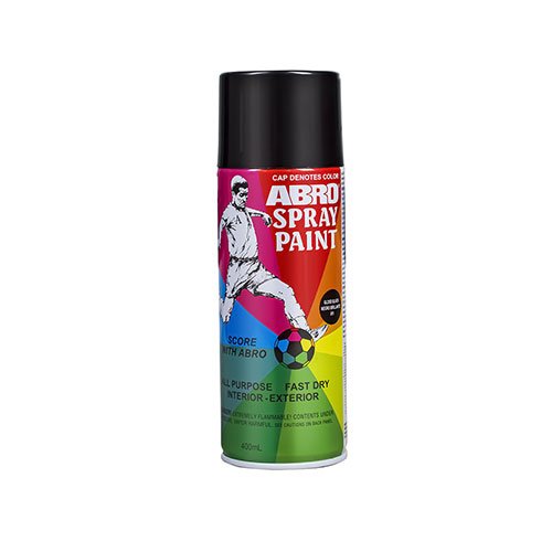 PINTURA ABRO SPRAY NEGRO BRILLANTE 011C