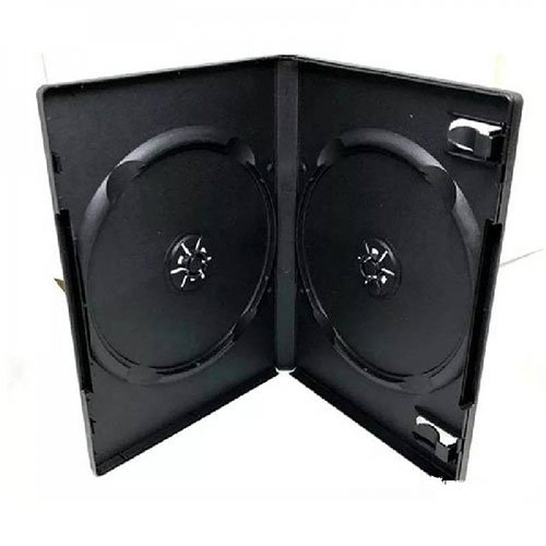 PORTA CD X 2 NEGRO
