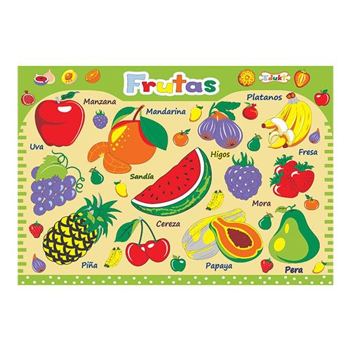 ROMPECABEZAS EDUKT PINTADO X 30 PIEZAS (PTRF0003)