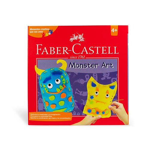 SET CREATIVO FABER C. MONSTER ART