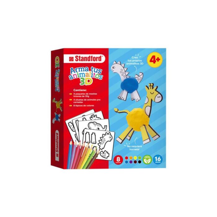 SET STANDFORD ARMA ANIMALITOS 3D