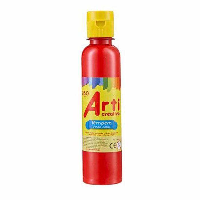 TEMPERA ARTI CREATIVO X 250ML ROJO NEON