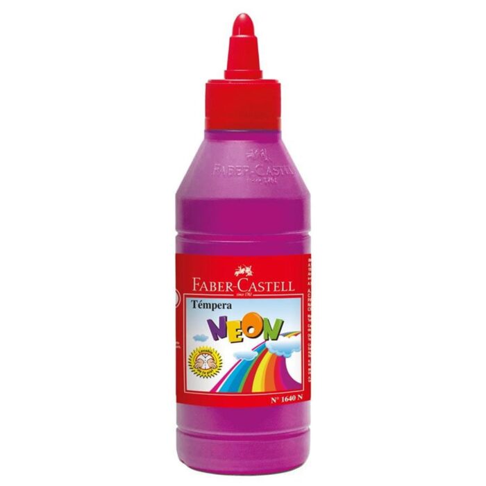 TEMPERA FABER CASTELL X 125 ML NEON VIOLETA