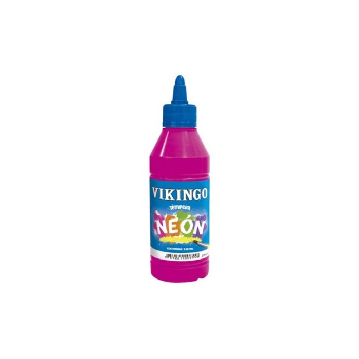 TEMPERA VIKINGO X 250ML NEON C/APLIC. ROSADO