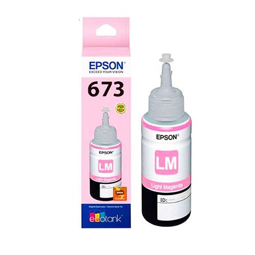 TINTA EPSON (T673620-AL) L800 LIGHT MAGENTA