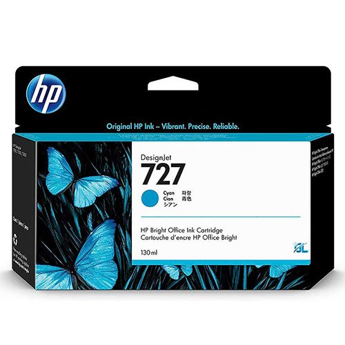 TINTA HP (B3P19A) 727A 130ML CYAN
