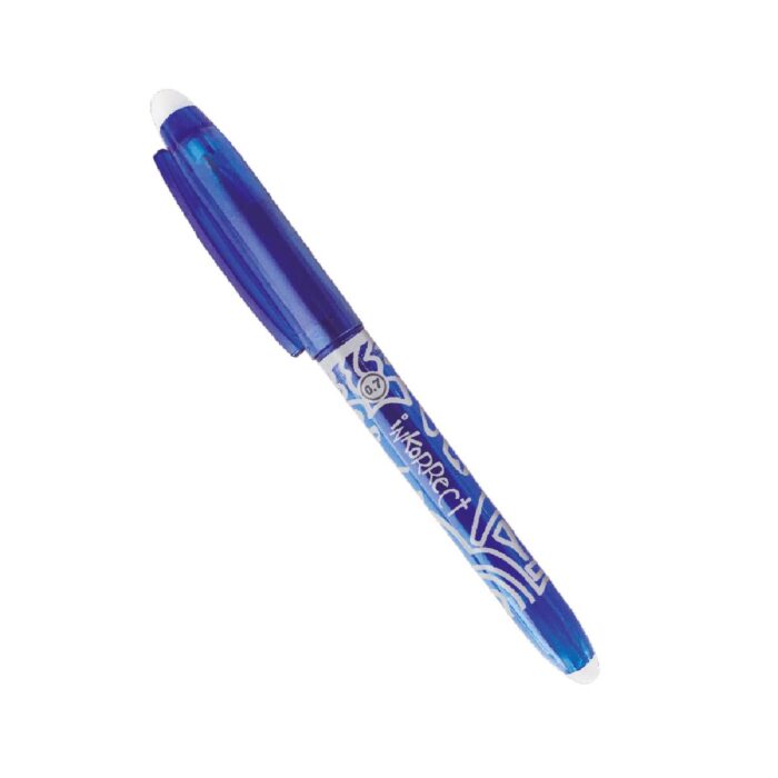 Boligrafo Artesco Inkorrect Azul Gel Borrable