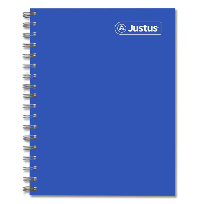 Cuaderno espiral Justus T/A4 160H T/laminada varón